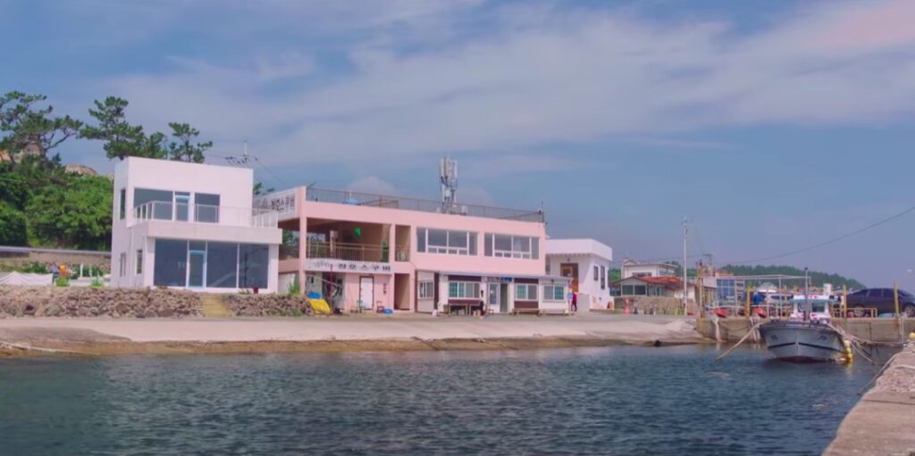 海岸村恰恰恰 拍攝地 浦項 青津3里漁民會館