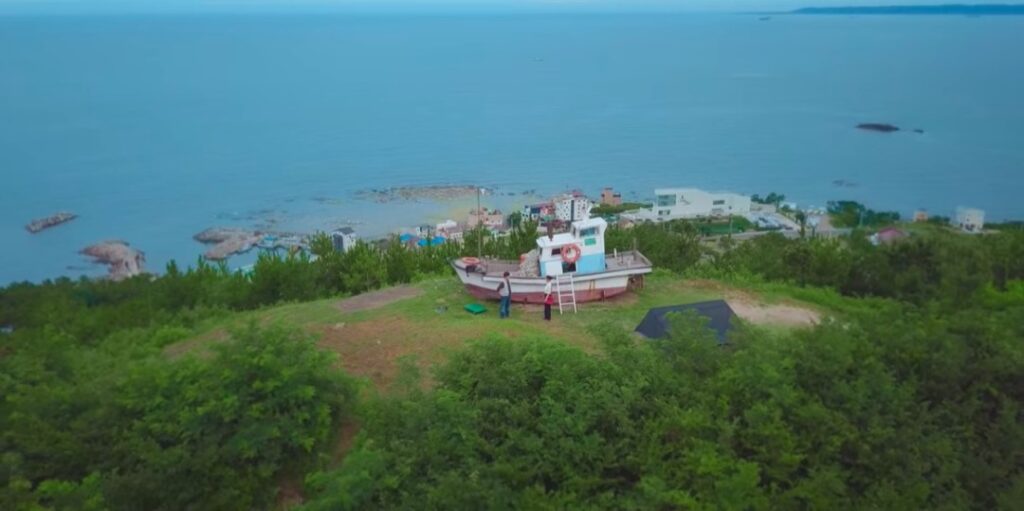 海岸村恰恰恰 拍攝地 浦項 砂防紀念公園